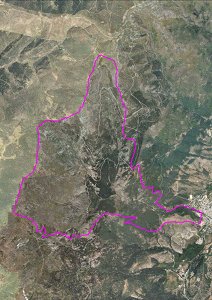 Ortofoto de la ruta